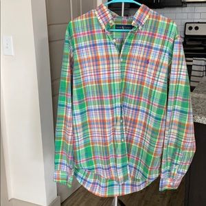 Ralph Lauren Classic Fit Plaid Button Down